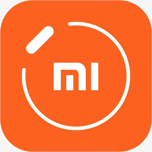 手机小米运动健康健美app图标免抠