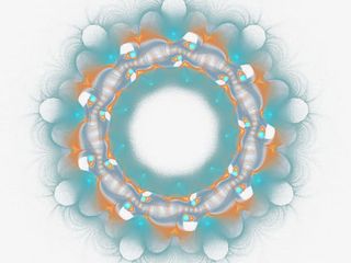 特效创意 炫酷梦幻光束圆环免抠