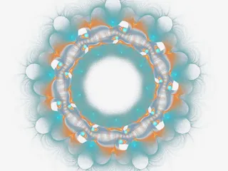 特效创意 炫酷梦幻光束圆环免抠