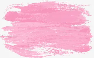 粉色水彩涂鸦渲染免抠