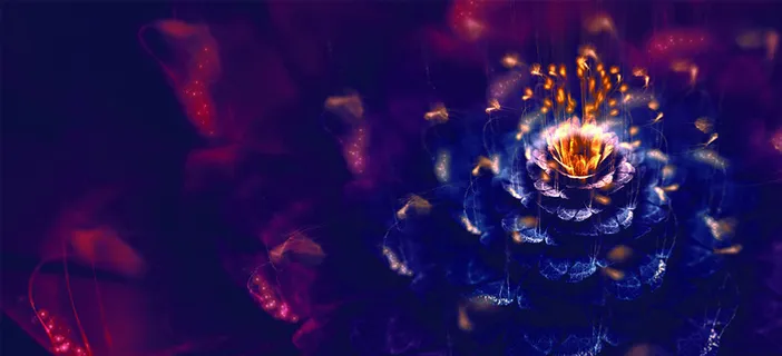 梦幻花瓣晕染背景高清