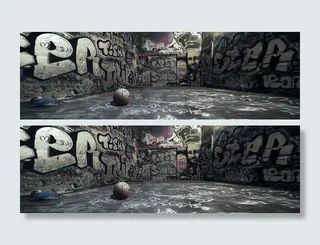 嘻哈banner背景高清