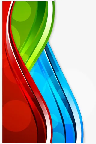 炫彩立体光效渐变条背景