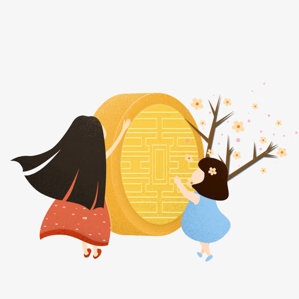 中秋月饼免抠
