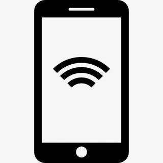 智能手机和无线互联网图标免抠