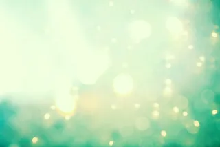 绿色星光点点背景高清