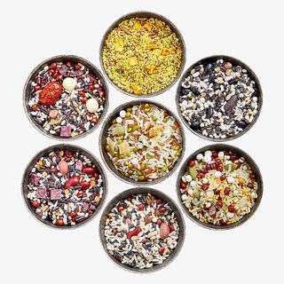 八宝粥原料组合摄影免抠