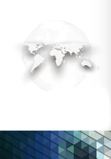 简约商务背景地图几何矢量素材高清