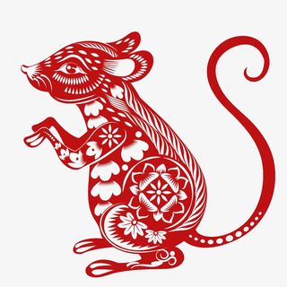鼠年大吉大利4免抠
