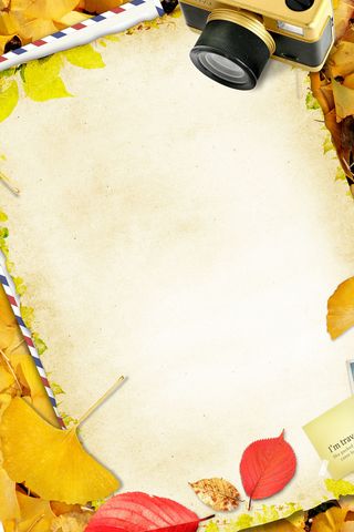 手绘秋季焕新促销海报高清