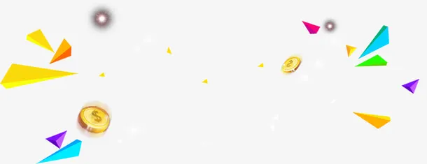 三角漂浮免抠