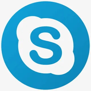 呼叫聊天通信Skype社会谈社会免抠