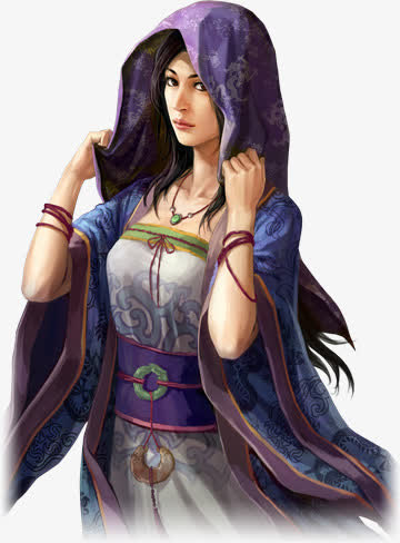 古代美女免抠