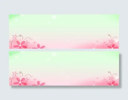 边饰花朵蝴蝶四周边框粉色免抠