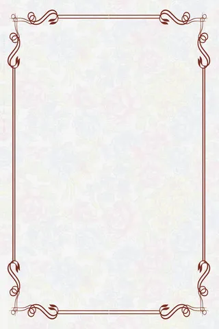 欧美简单边框免抠