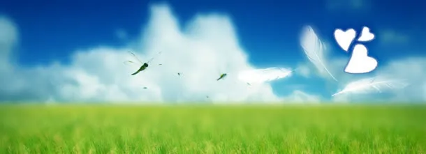 休闲食品清新唯美背景banner