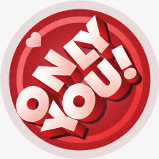 only you红色圆形底纹免抠