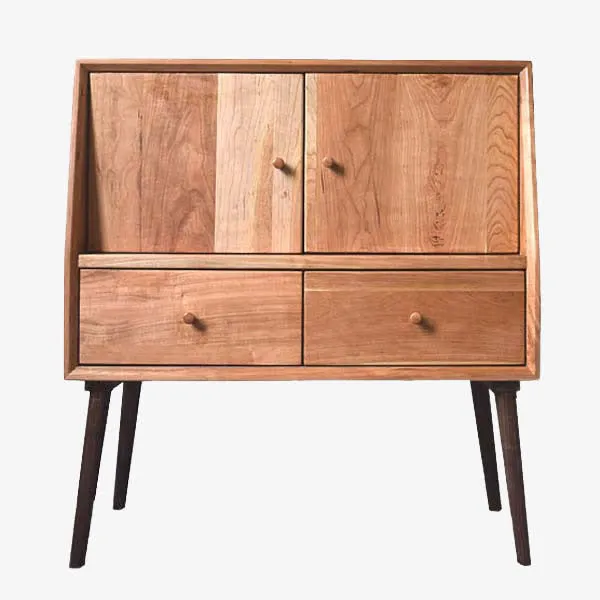 木质储物柜设计元素免抠