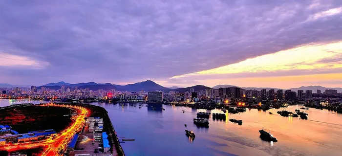 三亚天空城市风景海报banner高清