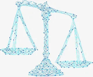 天秤天平、公平正义免抠