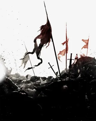 战斗完的战场免抠