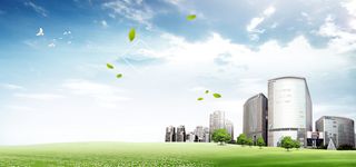 春天打折折扣蓝色背景高清