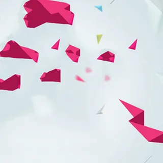 狂欢几何碎片背景图高清