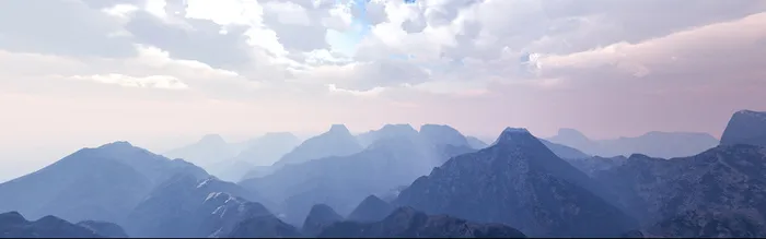 山峦渐变色背景素材高清