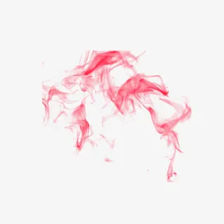 红色热气烟雾素材免抠