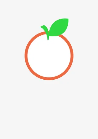 水果可爱对话框免抠