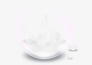 透明水珠透明玻球免抠