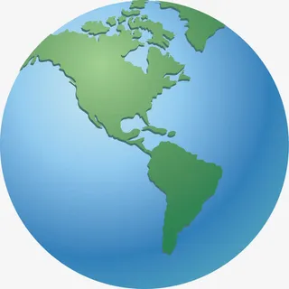 地球png矢量素材免抠