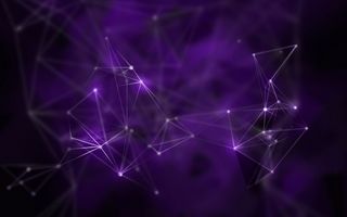 浪漫紫色星光背景高清