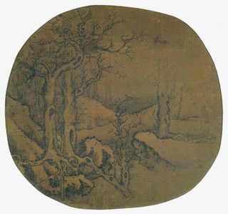 山林松树图免抠