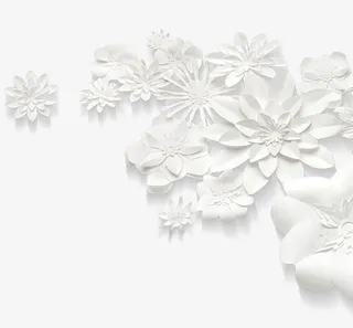 纸花元素免抠