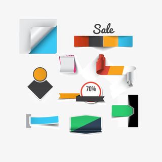 卡通创意贴纸免抠