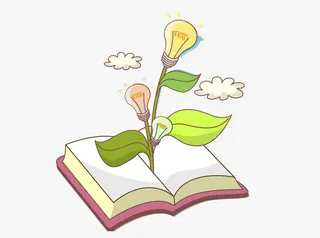 创意翻开的书本免抠图免抠