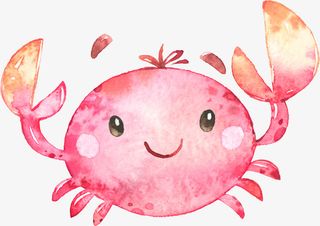 卡通可爱小动物装饰动物头像免抠