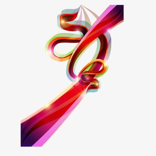 幻彩动感线条免抠