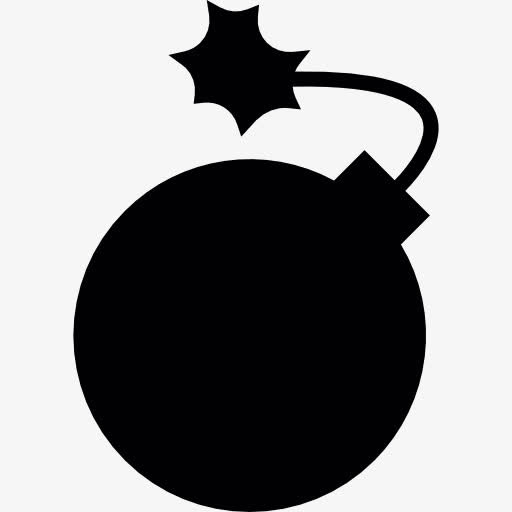 一轮炸弹Burning Wick 图标免抠