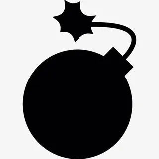 一轮炸弹Burning Wick 图标免抠