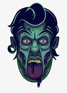 张大嘴的面具免抠