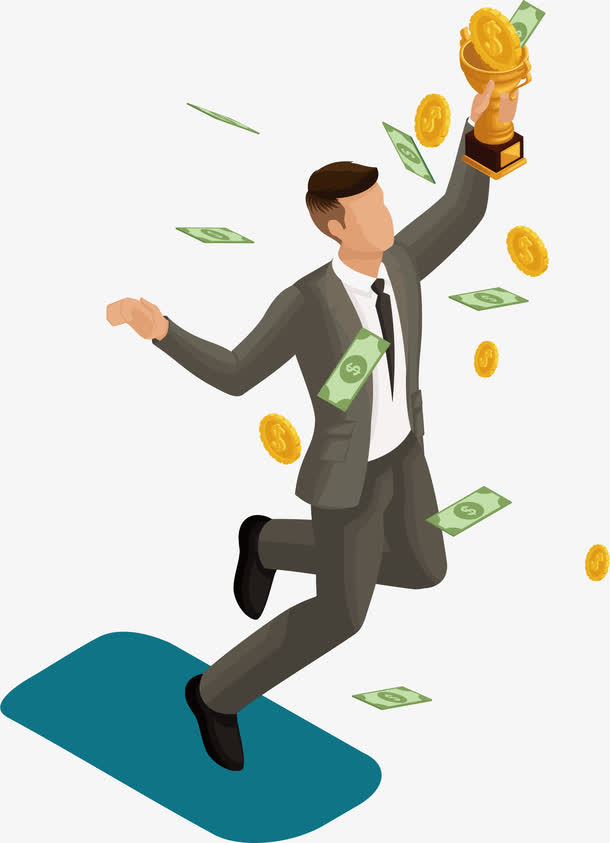 金币卡通免抠