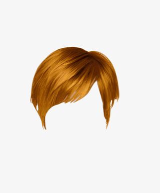 棕色男士头发装饰发型假发免抠