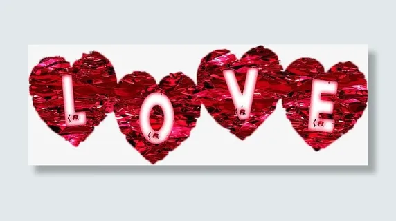 玫瑰花底纹love免抠