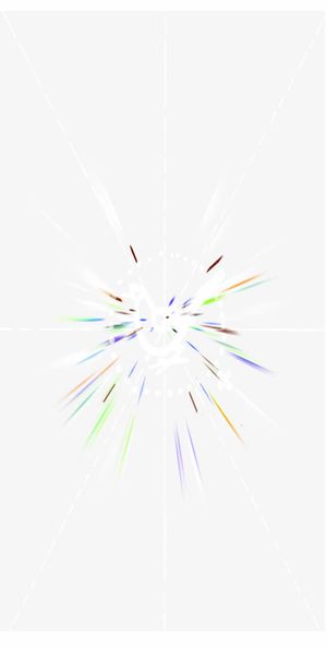 手绘卡通夏日海报放射性效果免抠