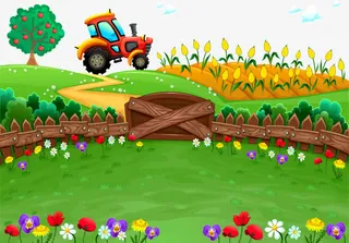 卡通农庄农场免抠