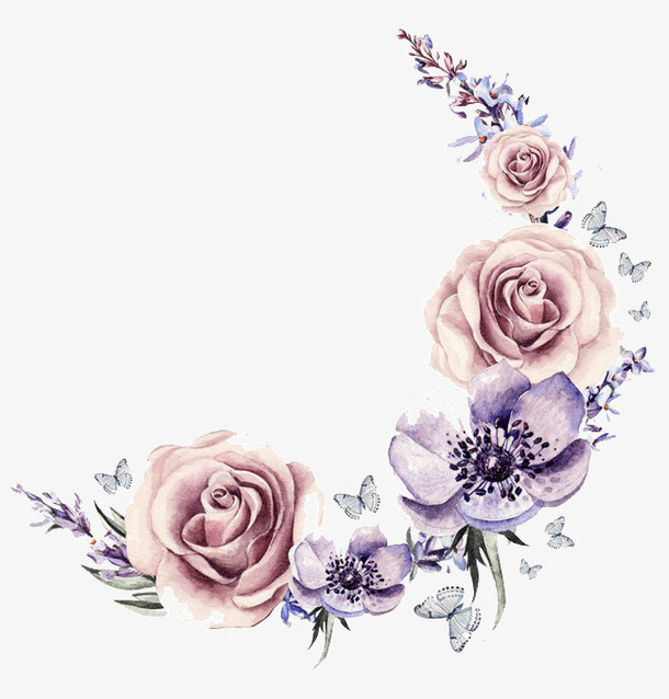 鲜花花卉背景素材
