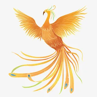 中国风凤凰神兽吉祥图案国庆中秋春节元素材免抠