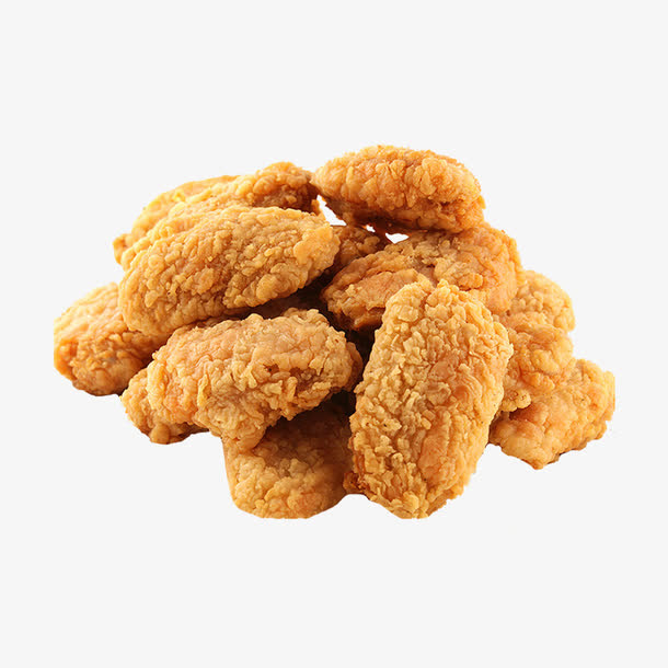 产品实物翅中酥香炸翅免抠
